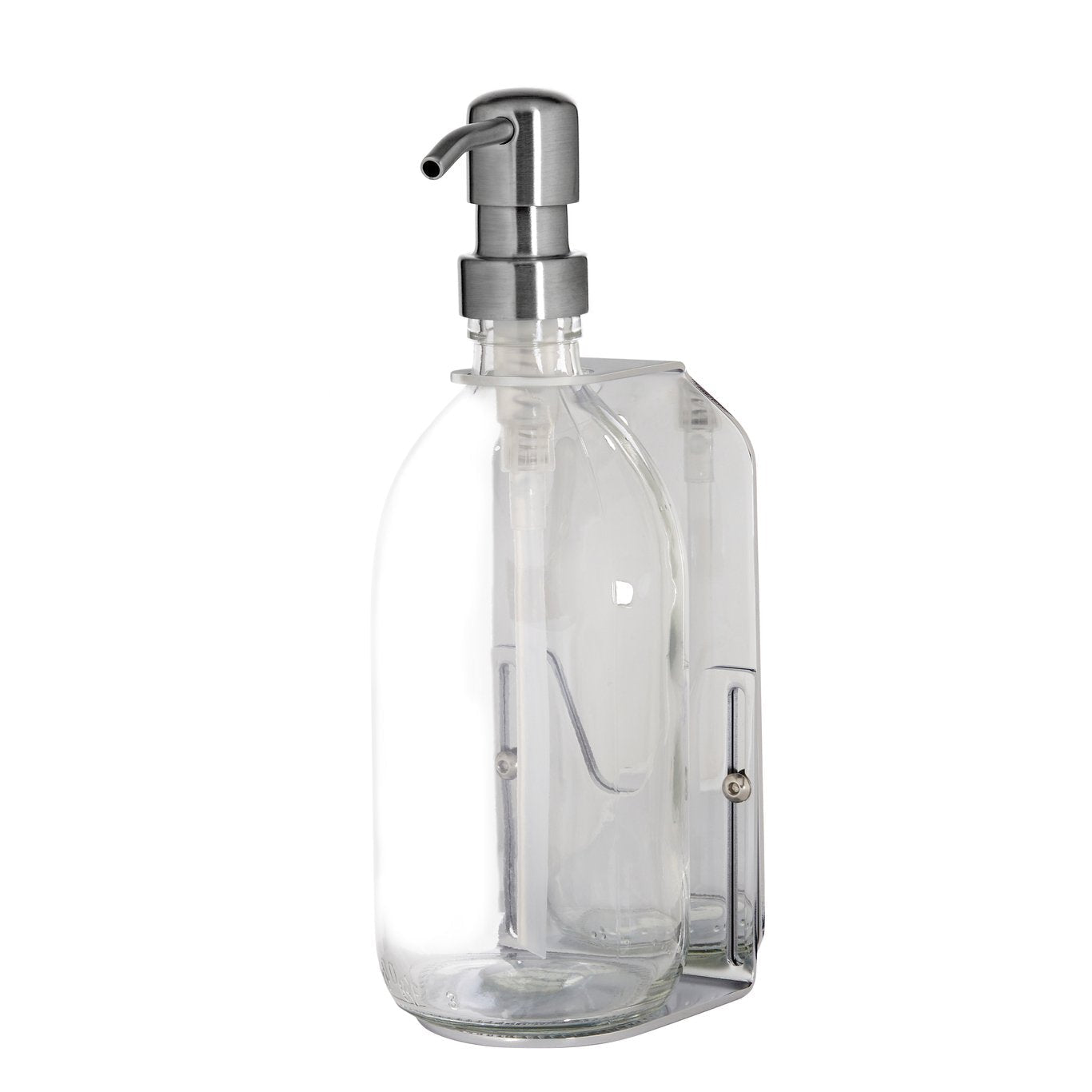 Chrome Single Wall Mounted Soap Dispenser - REGN