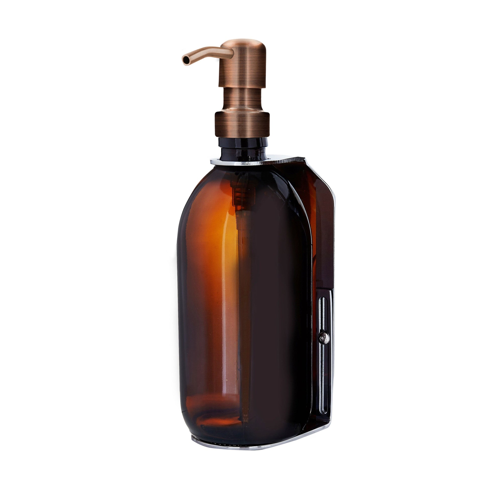 Chrome Single Wall Mounted Soap Dispenser - REGN