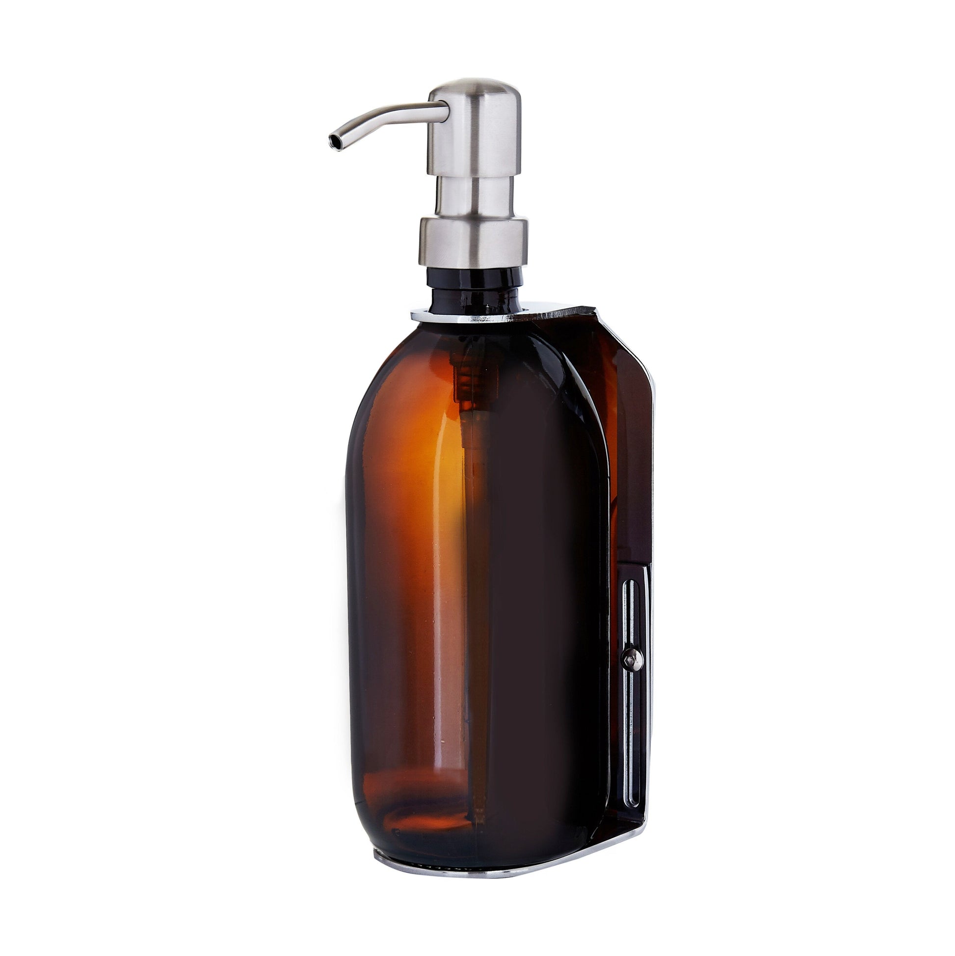 Chrome Single Wall Mounted Soap Dispenser - REGN