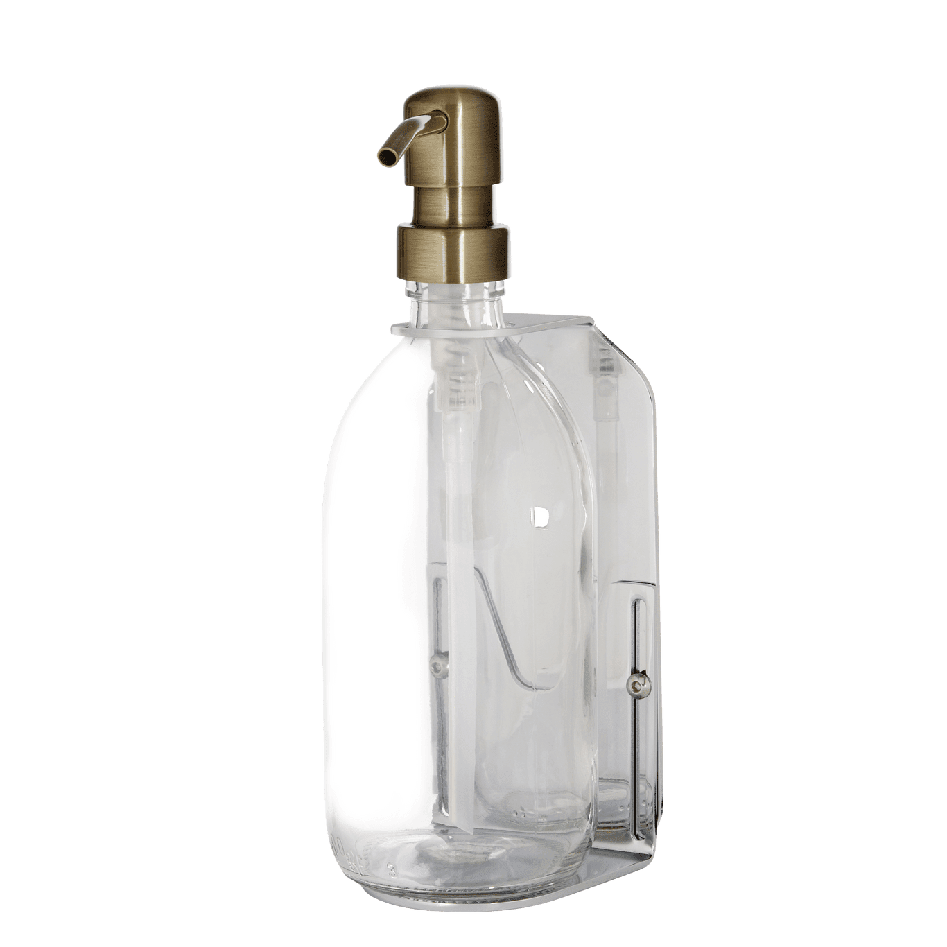 Chrome Single Wall Mounted Soap Dispenser - REGN