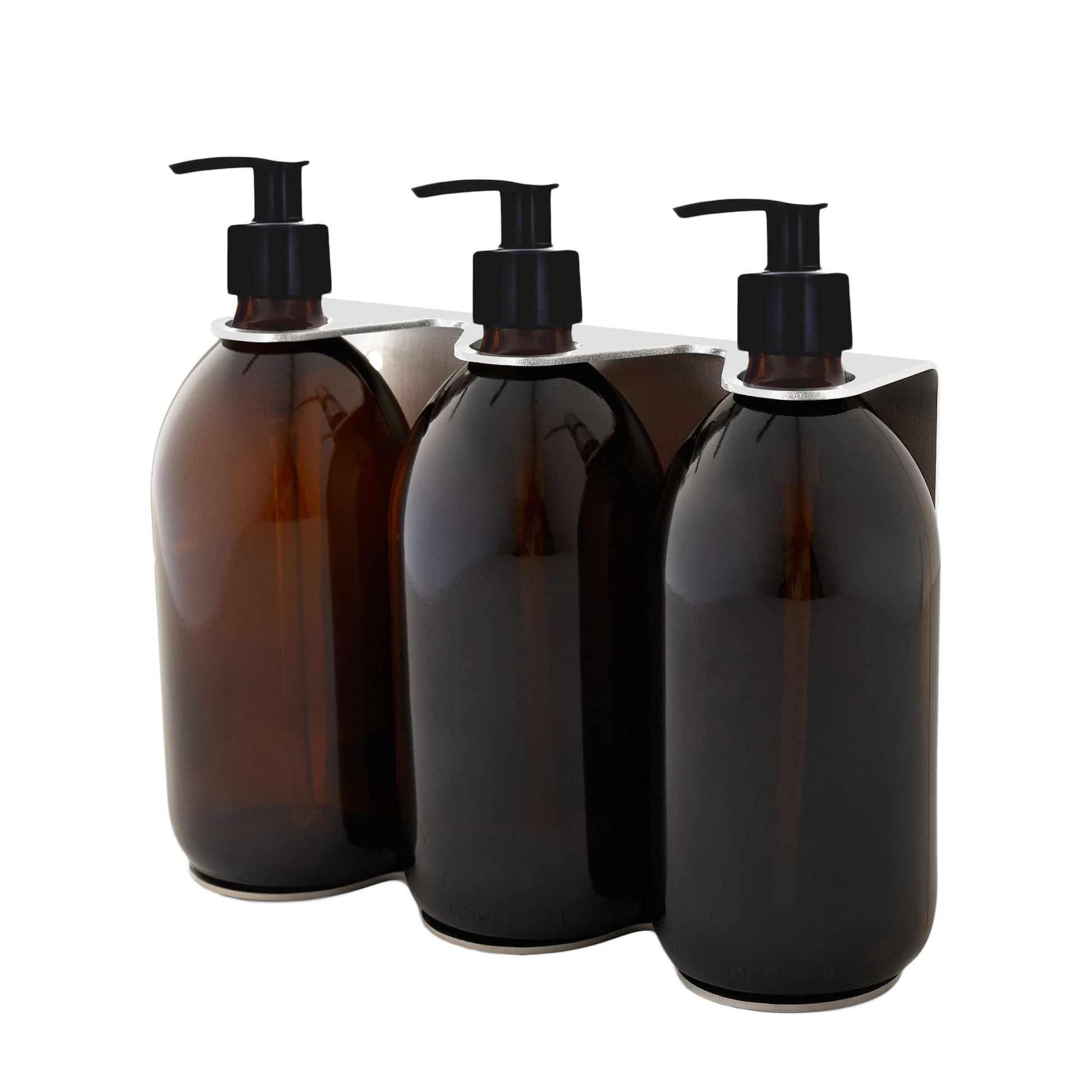 Chrome Triple Wall Mounted Soap Dispenser - REGN