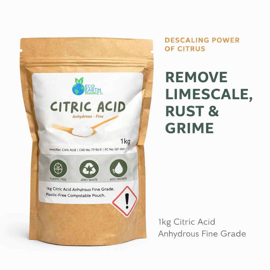 Citric Acid 1kg Anhydrous – Multi - Purpose Descaler - REGN