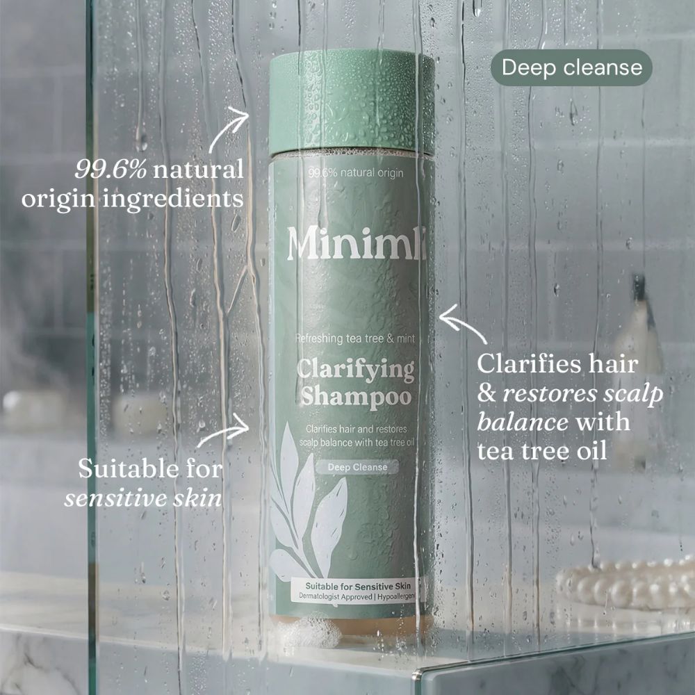 Clarifying Shampoo 400ml | Tea Tree & Mint Sulphate - Free Hair Care - REGN