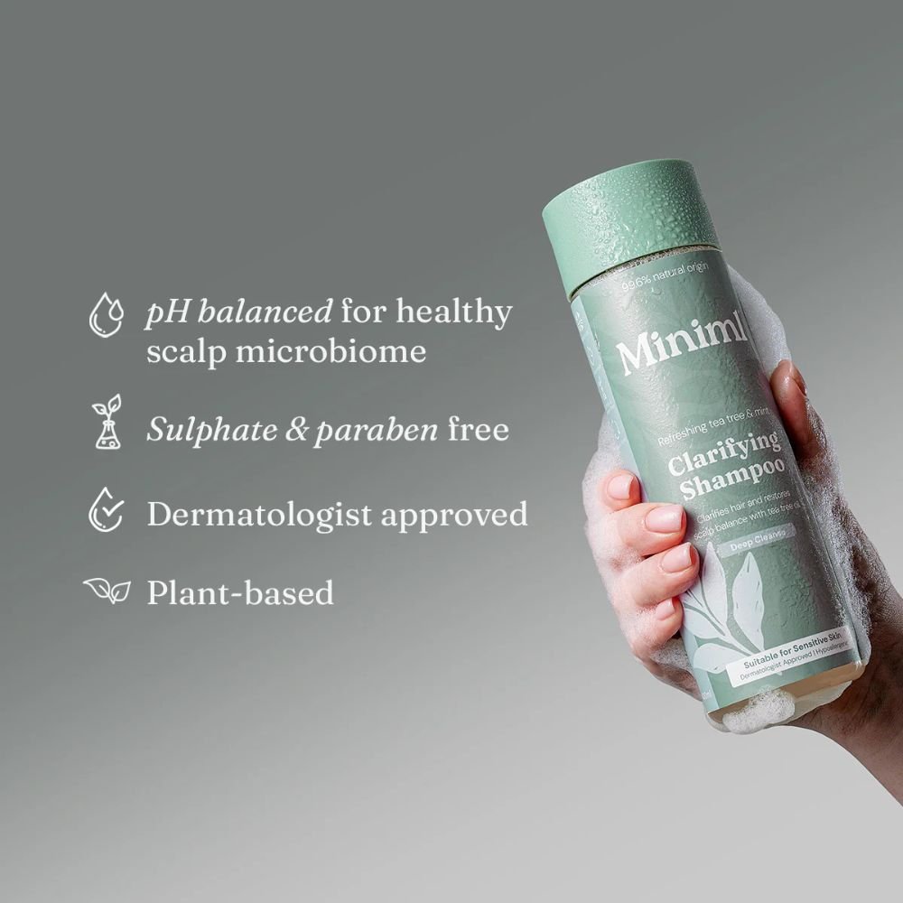 Clarifying Shampoo 400ml | Tea Tree & Mint Sulphate - Free Hair Care - REGN