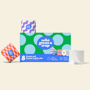 Classic Recycled Toilet Roll | Double Length 8 Pack - REGN