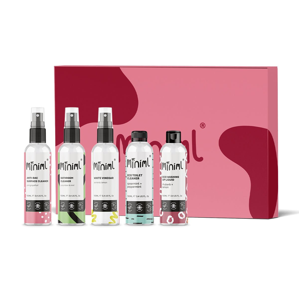 Cleaning Trial + Travel Set - 5 x 100ml Bundle - REGN