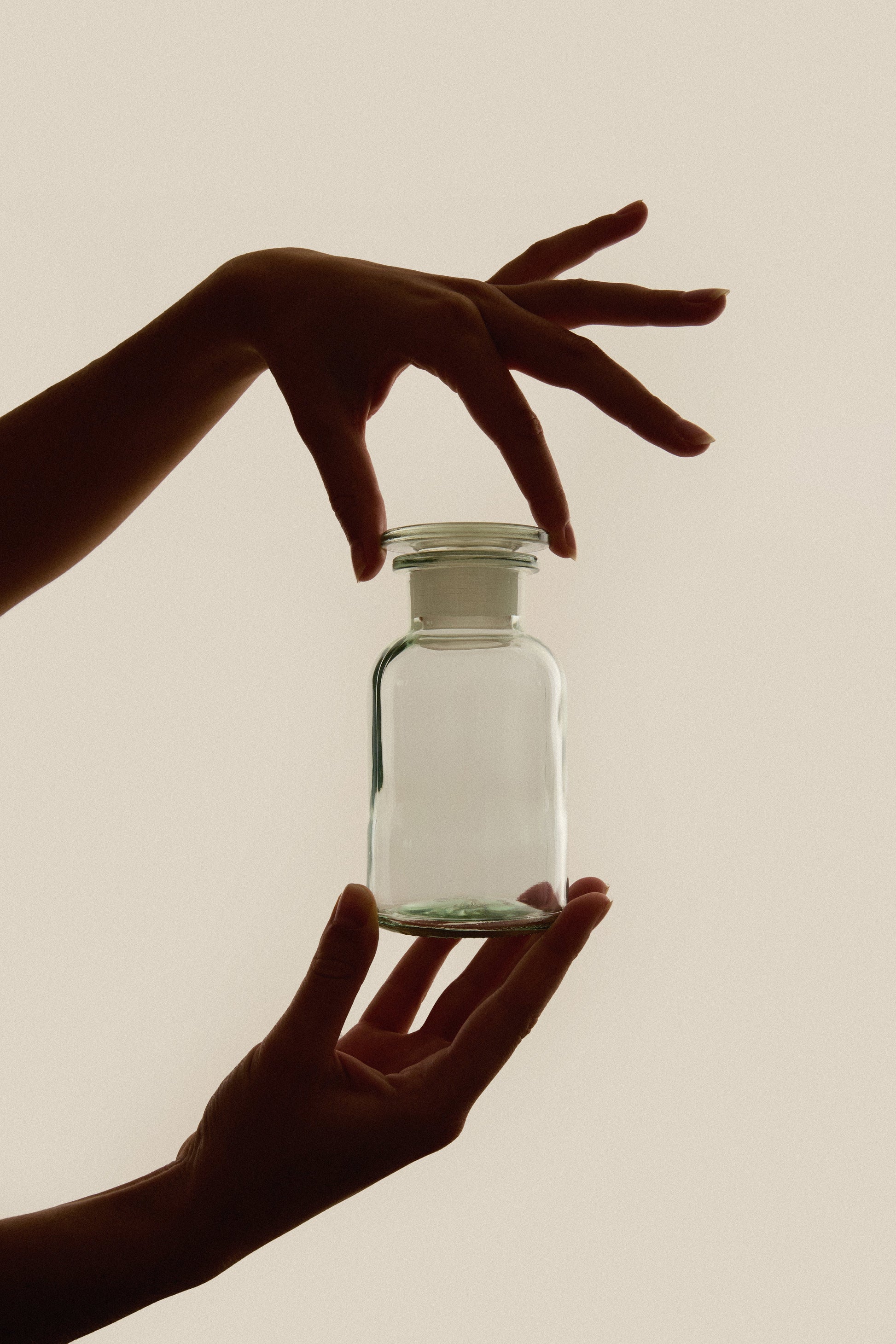 Clear Glass Apothecary Jars - REGN