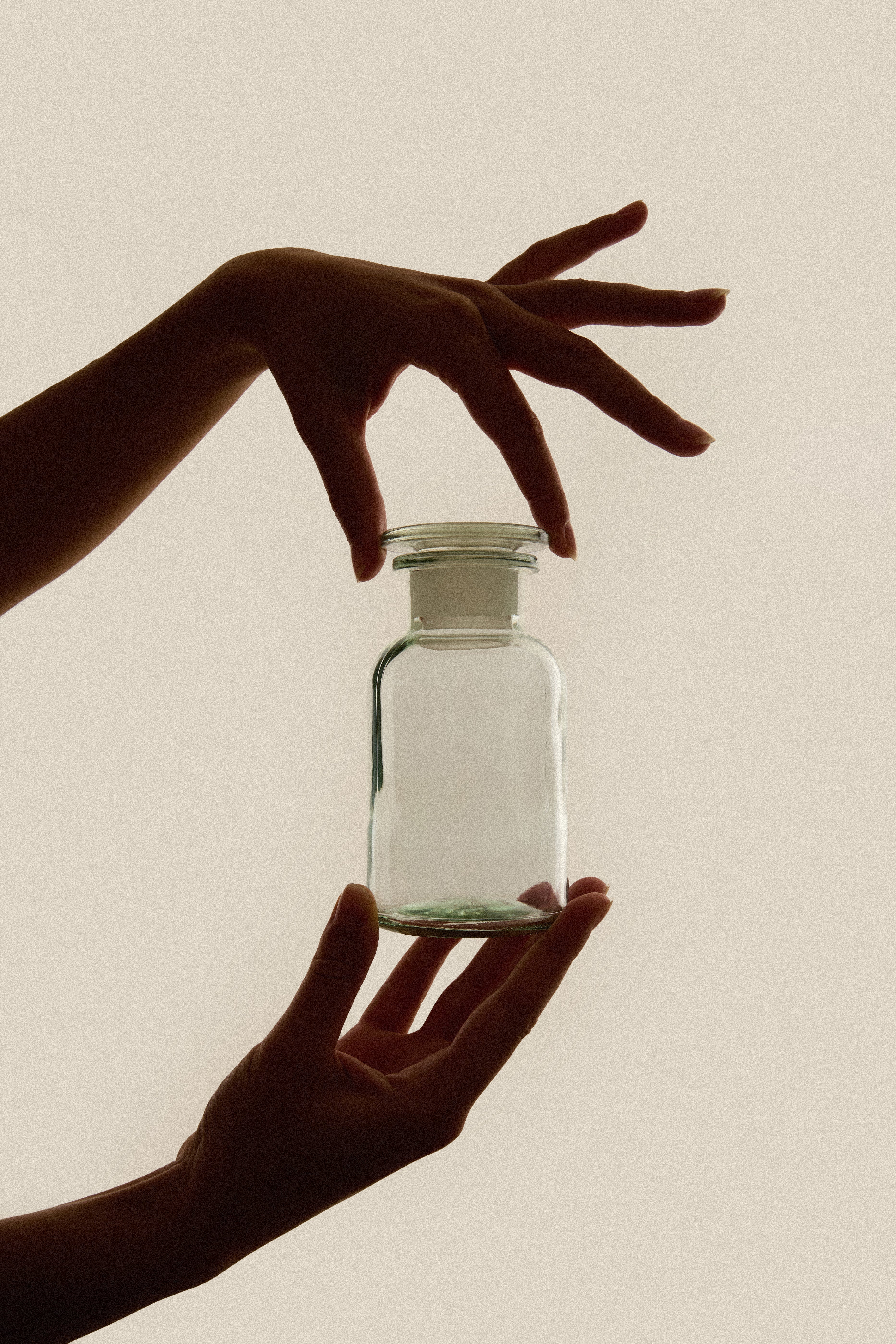 Clear Glass Apothecary Jars - REGN