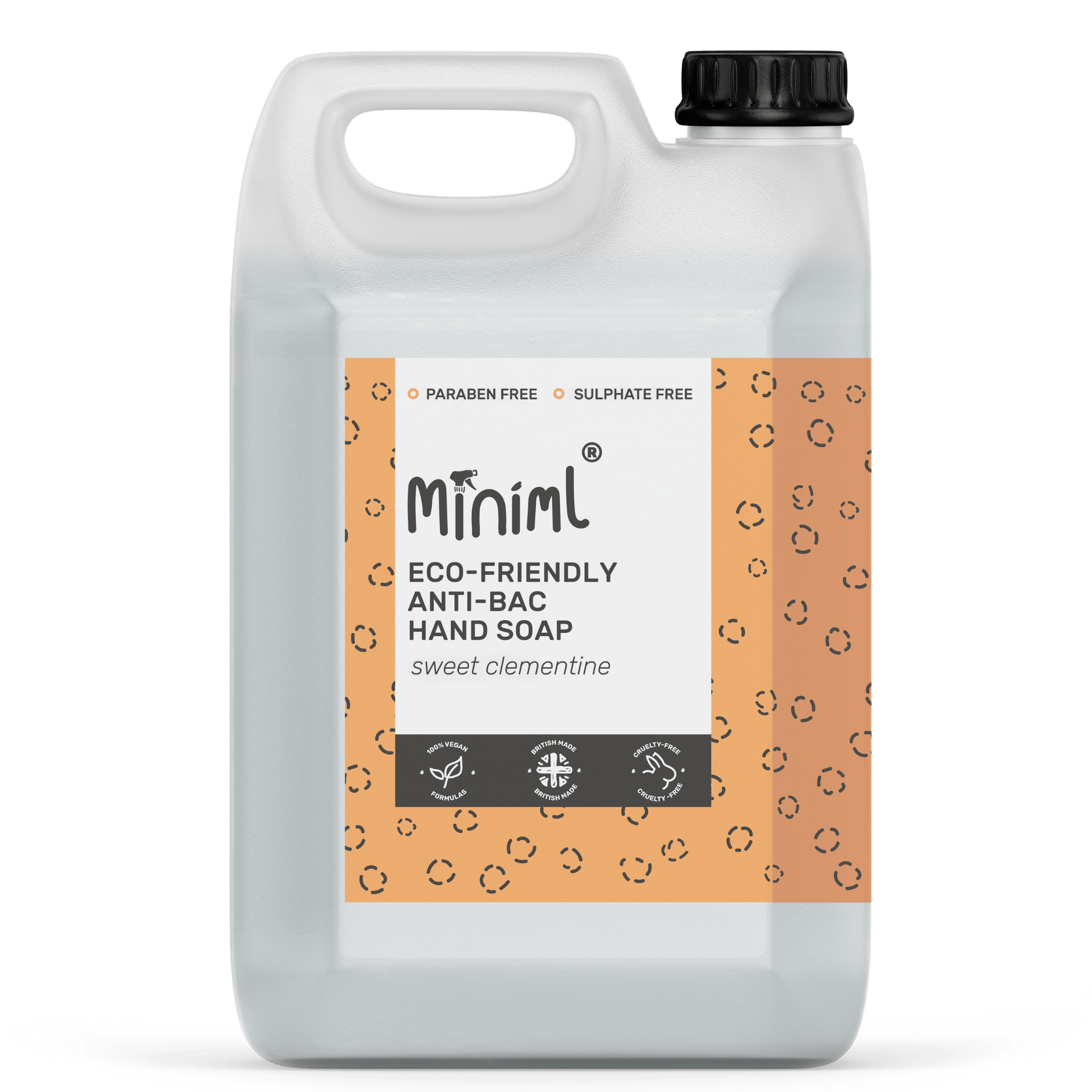 Clementine Anti - Bac Hand Soap – 5L Refill Gel Cleanser - REGN