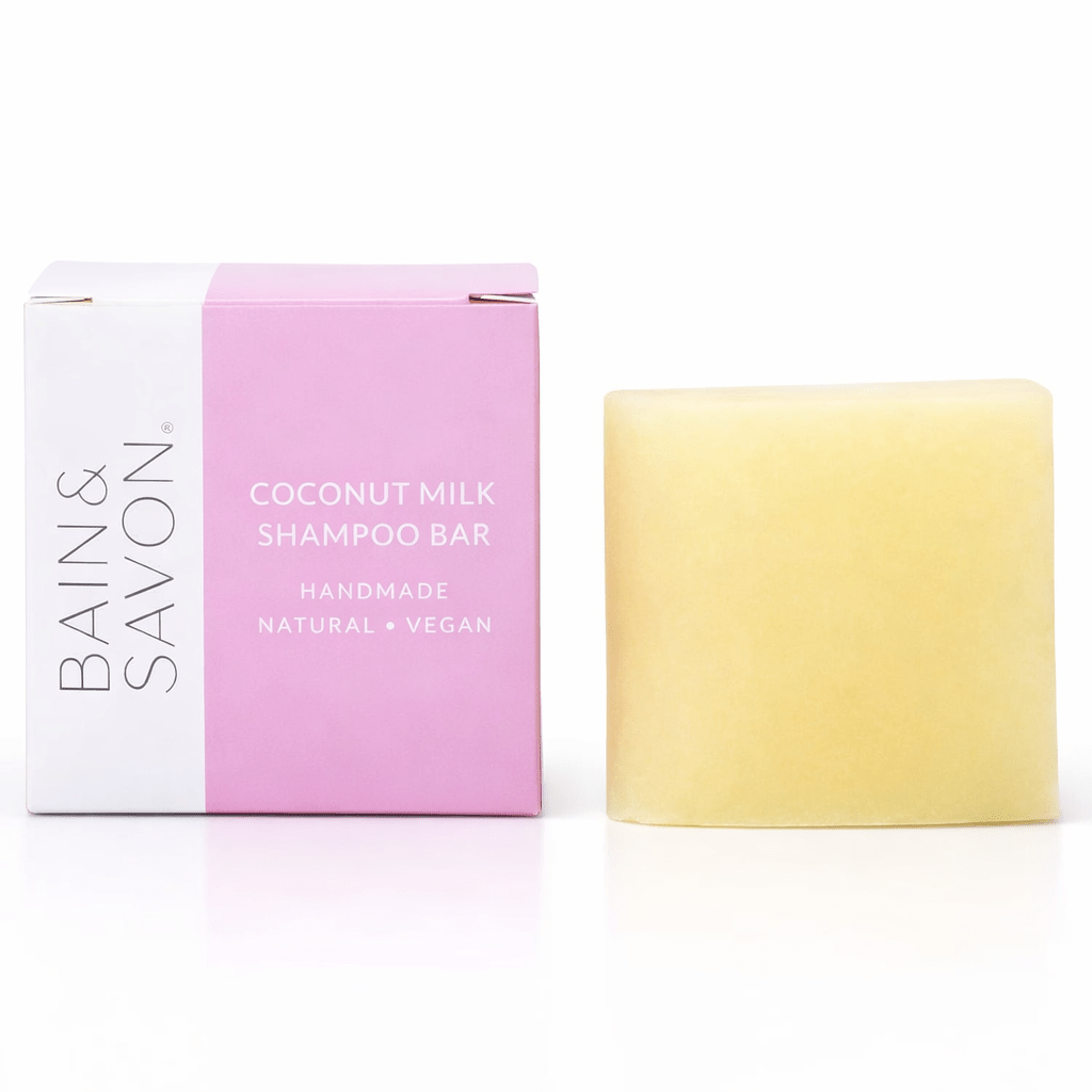 Coconut Enriching Shampoo & Body Bar - Plastic Free Eco Shower Bars, 110g - REGN