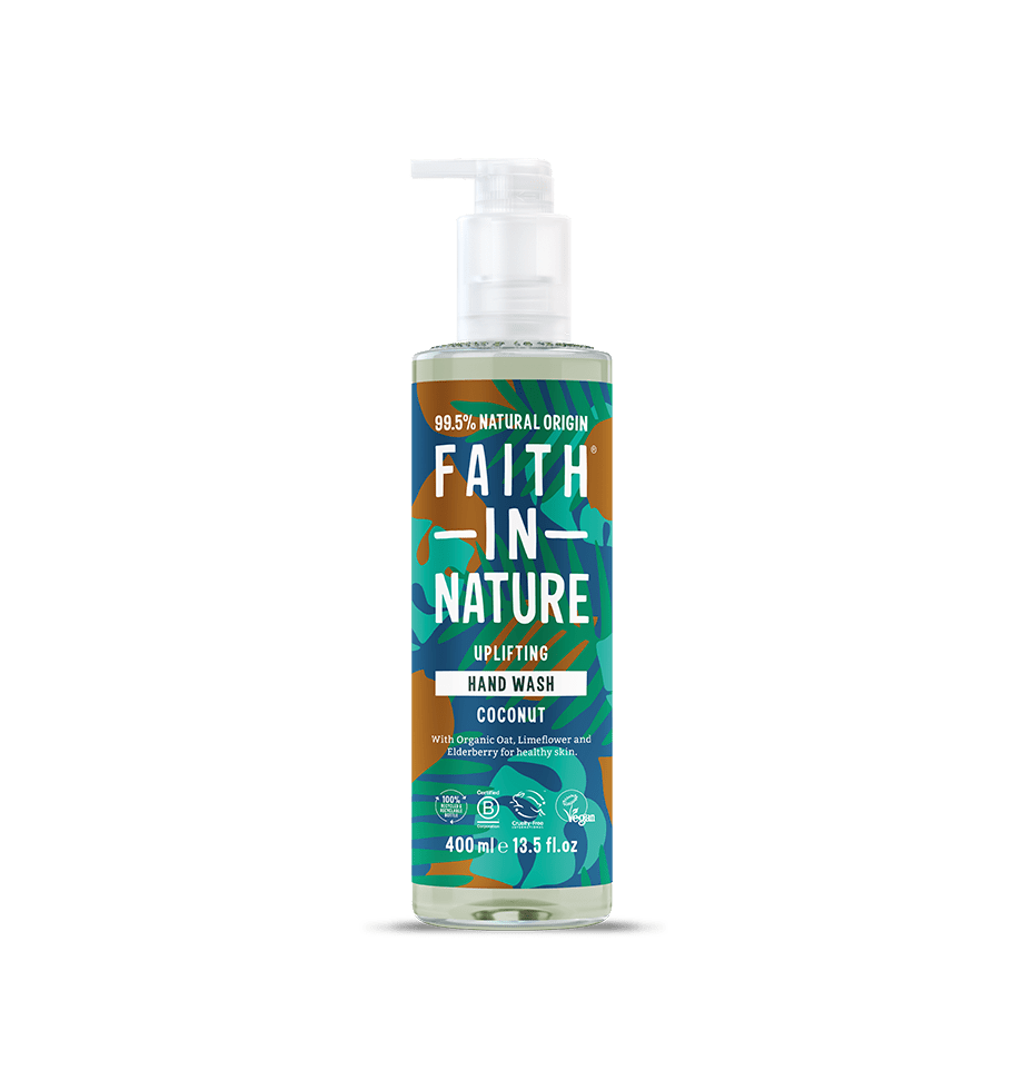 Coconut Hand Wash 400ml – 99.5% Natural Origin with Organic Coconut Oil - REGN