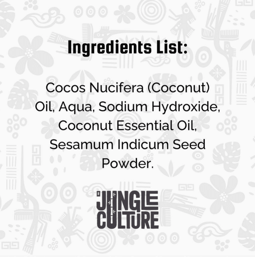 Coconut Husk Natural Eco Exfoliant Body Soap For Soft Clean Skin - REGN