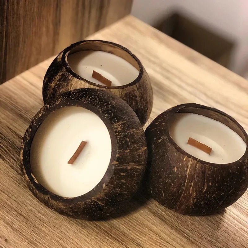 Coconut Shell Candle - Choice Of Scents - REGN