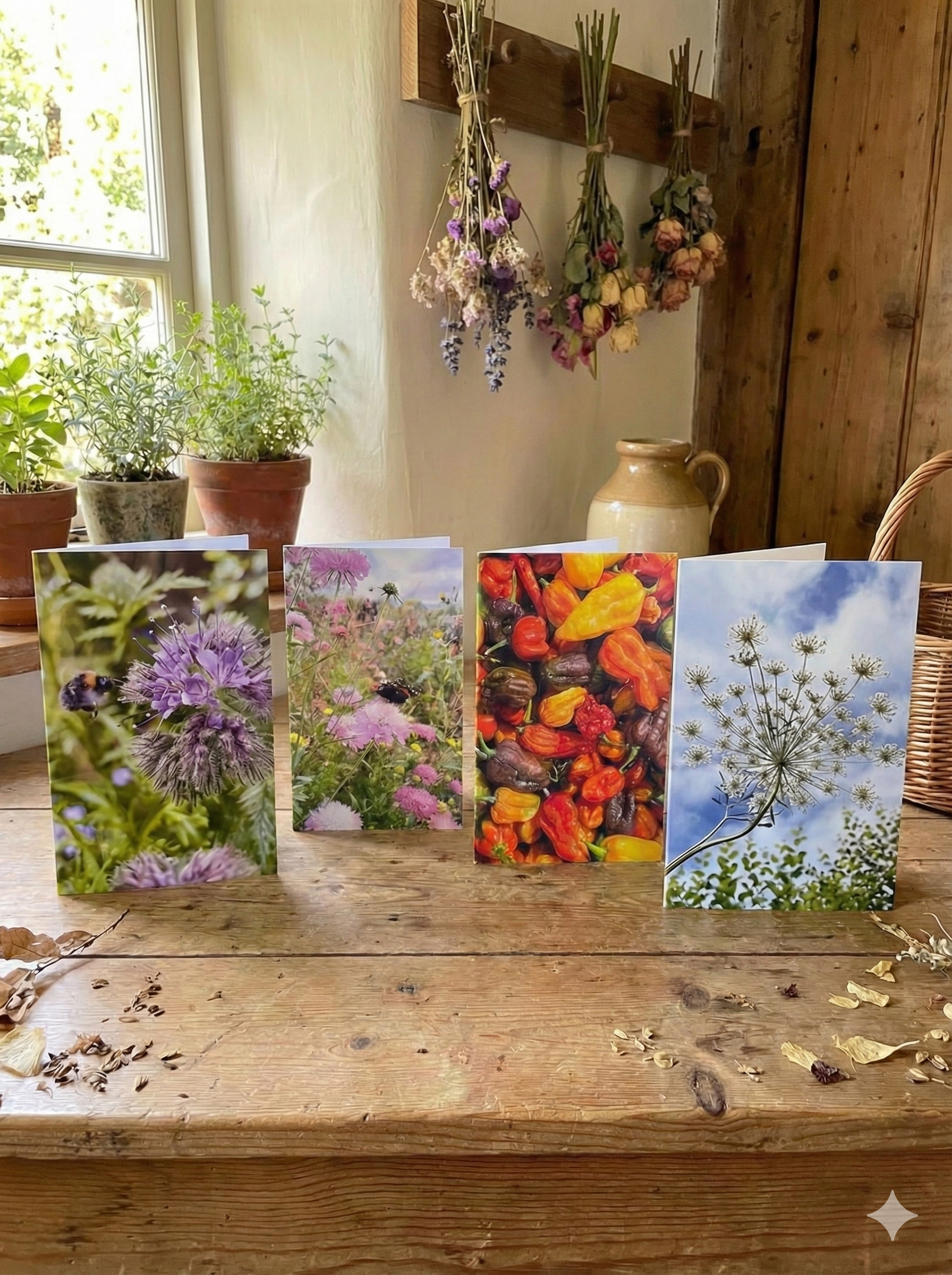 Collection of Four Greeting Cards - REGN