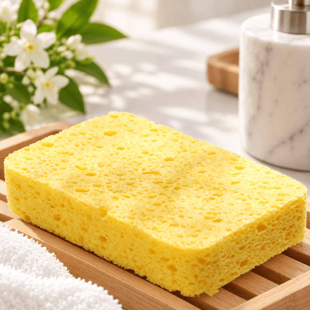 Compostable Cellulose Sponges – Plastic-Free, Biodegradable & Reusable - REGN