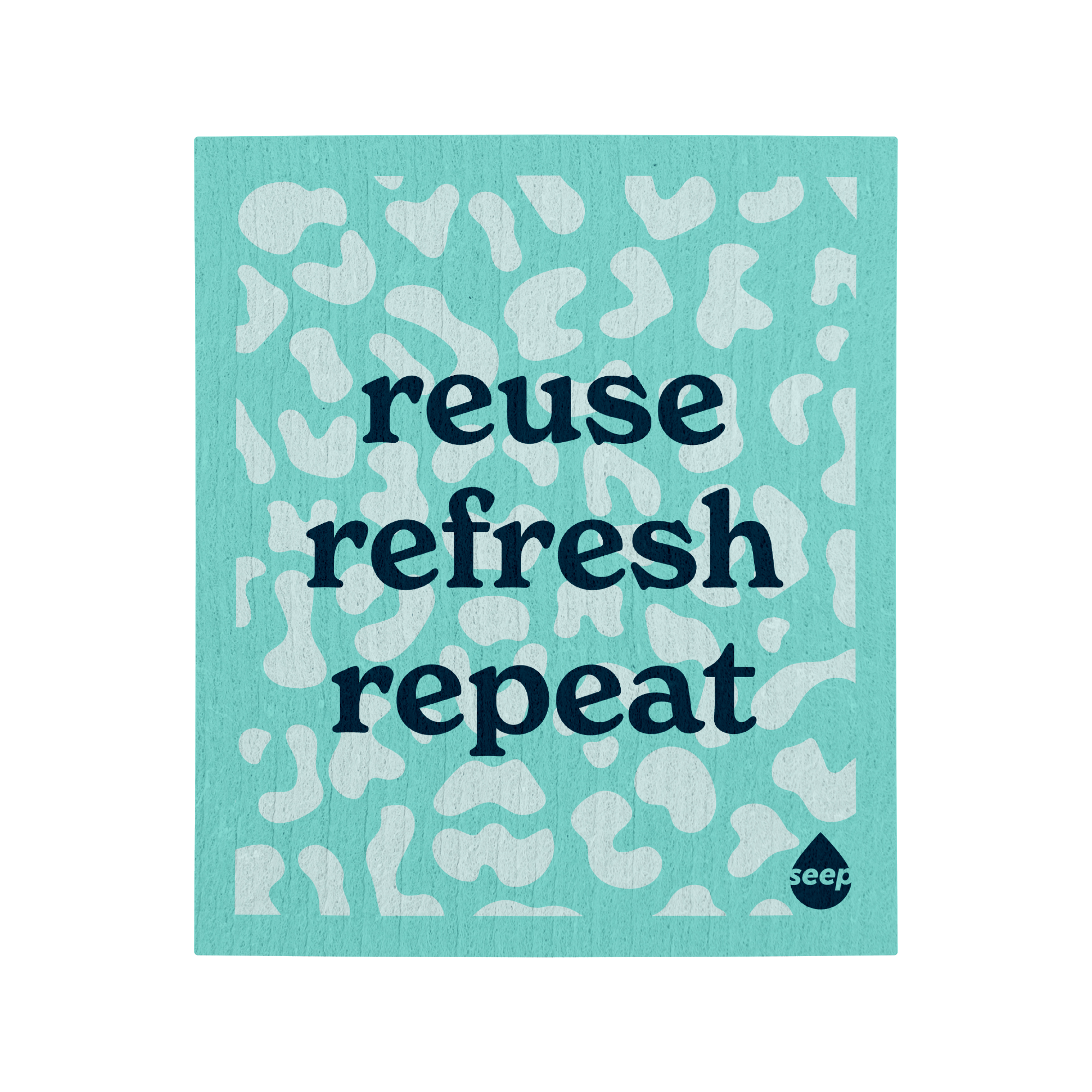 Compostable Sponge Cloths 4 - Pack | Colourful Eco Cleaning Cloths - REGN