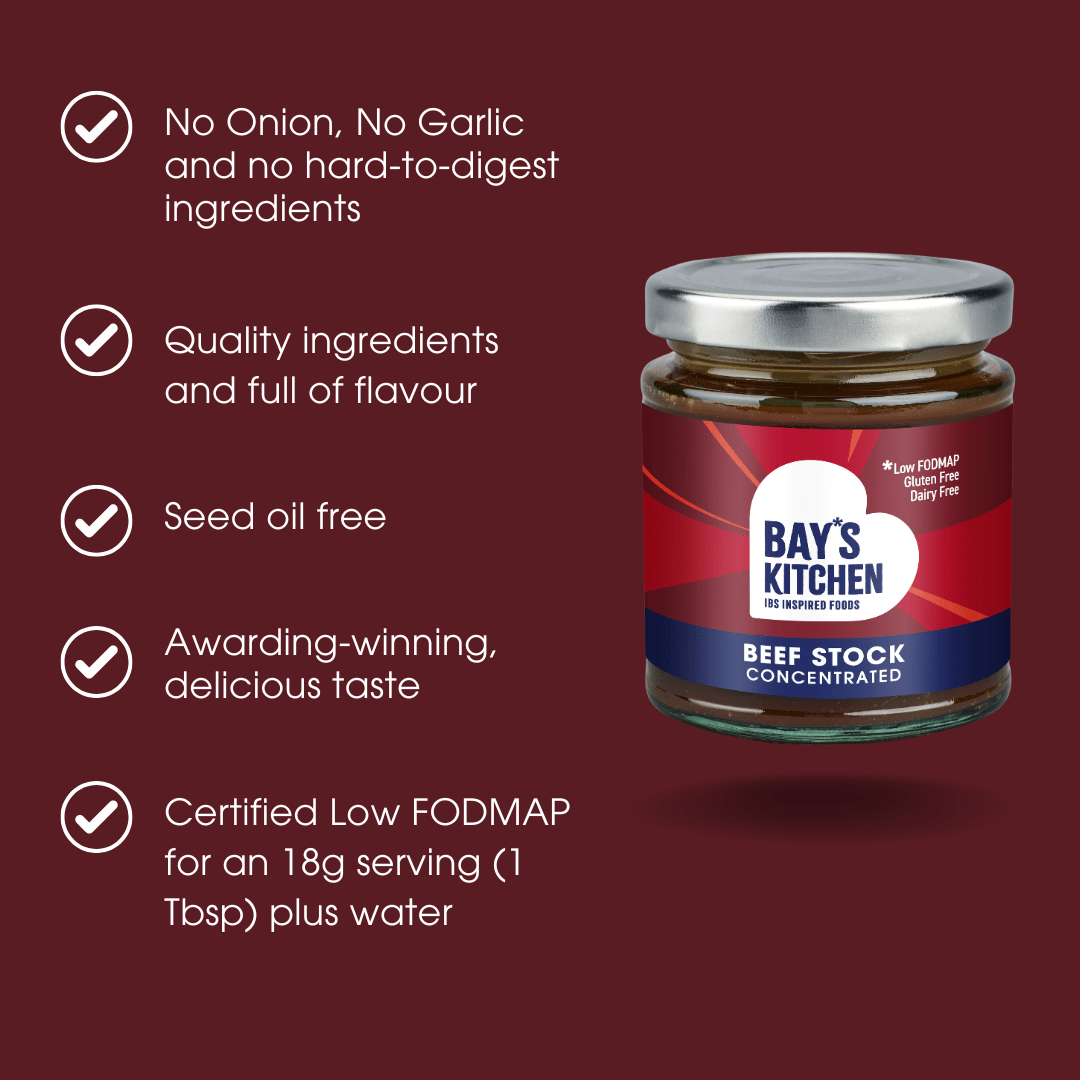 Concentrated Beef Stock 200g – Low FODMAP, Gluten Free & Dairy Free - REGN