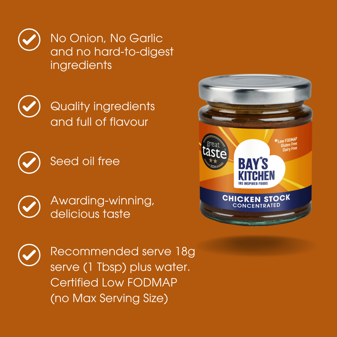 Concentrated Chicken Stock 200g – Low FODMAP, Gluten Free & Dairy Free - REGN