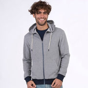 Contrast Zipped Recycled Hoodie - REGN