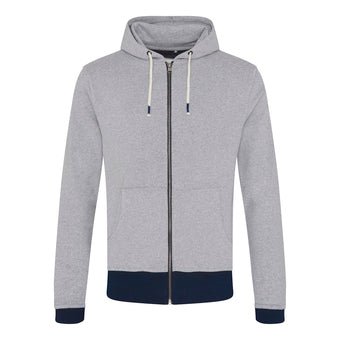Contrast Zipped Recycled Hoodie - REGN