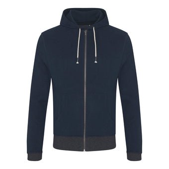 Contrast Zipped Recycled Hoodie - REGN