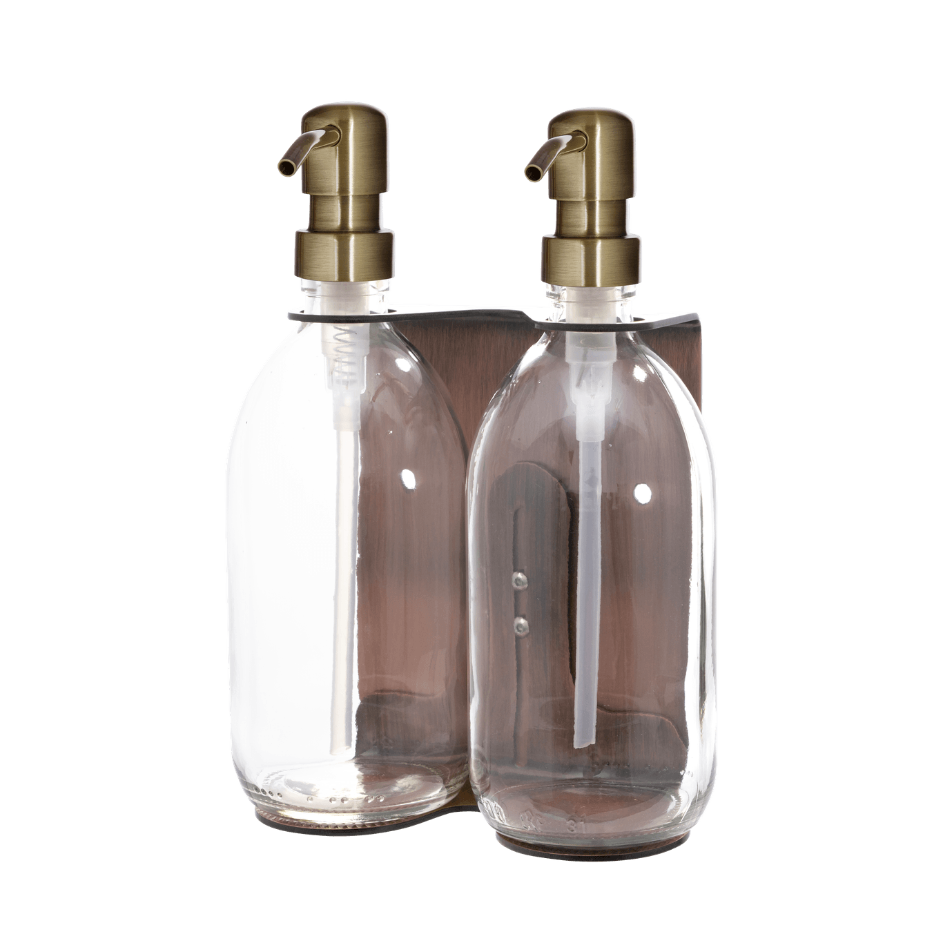 Copper Double Wall Mounted Soap Dispenser - REGN