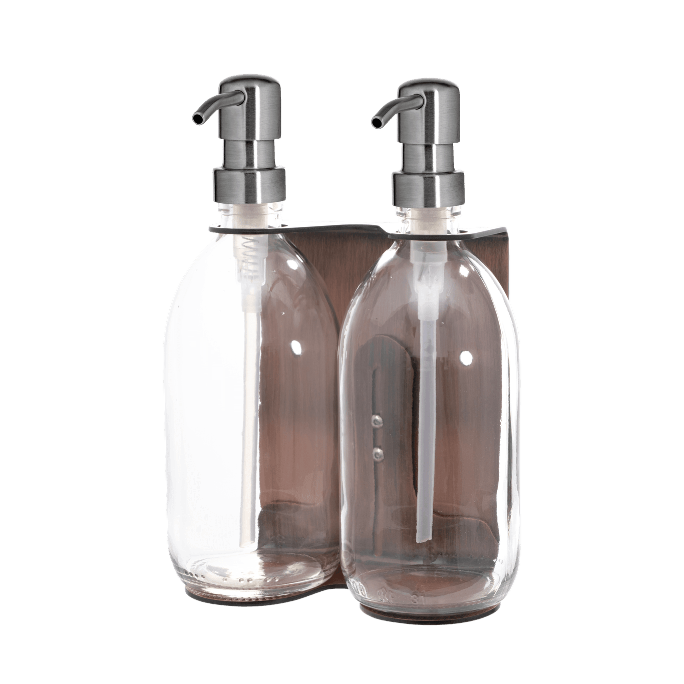 Copper Double Wall Mounted Soap Dispenser - REGN
