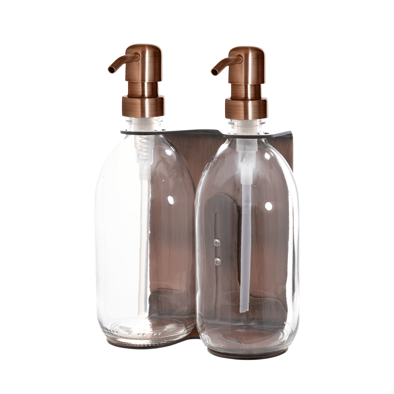 Copper Double Wall Mounted Soap Dispenser - REGN