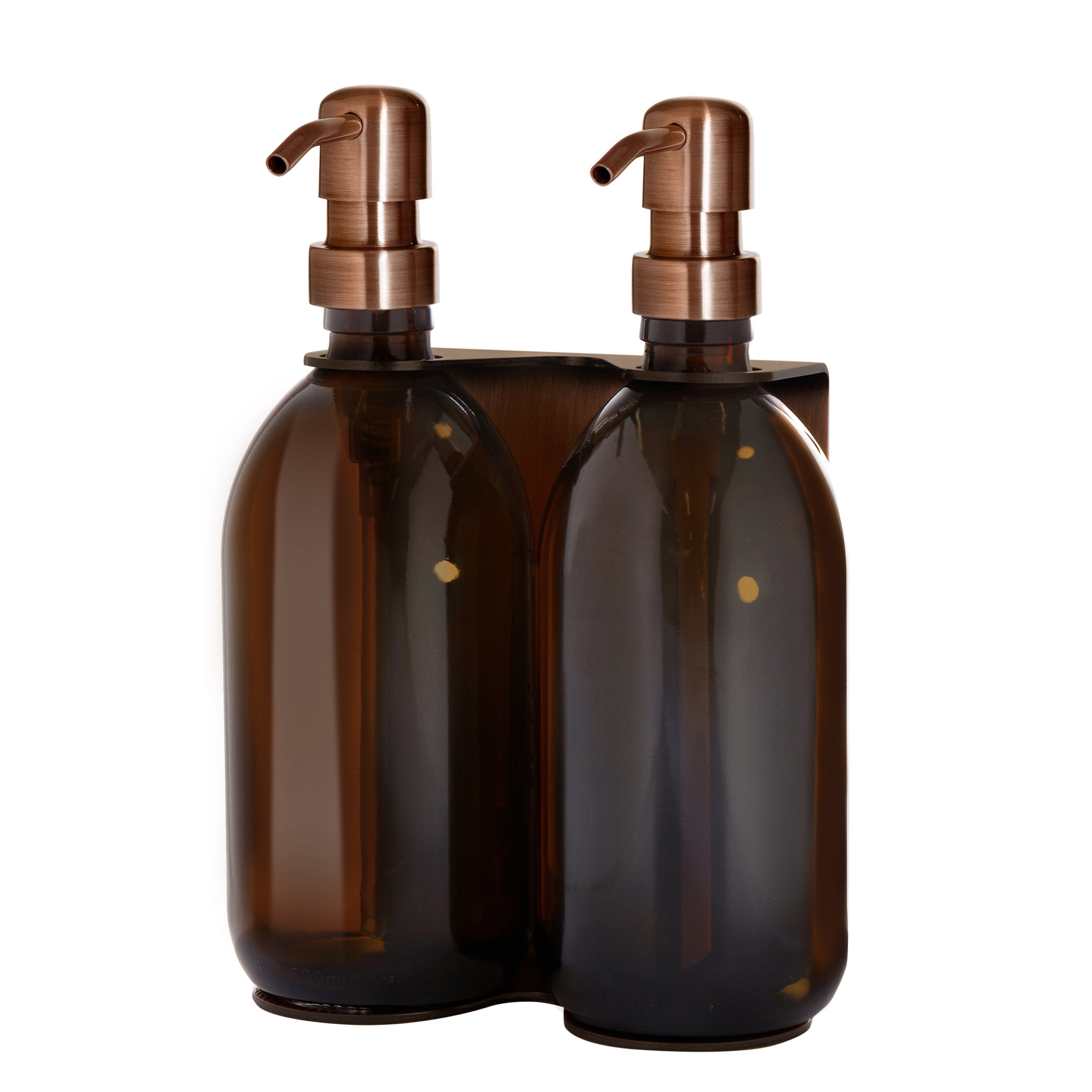 Copper Double Wall Mounted Soap Dispenser - REGN