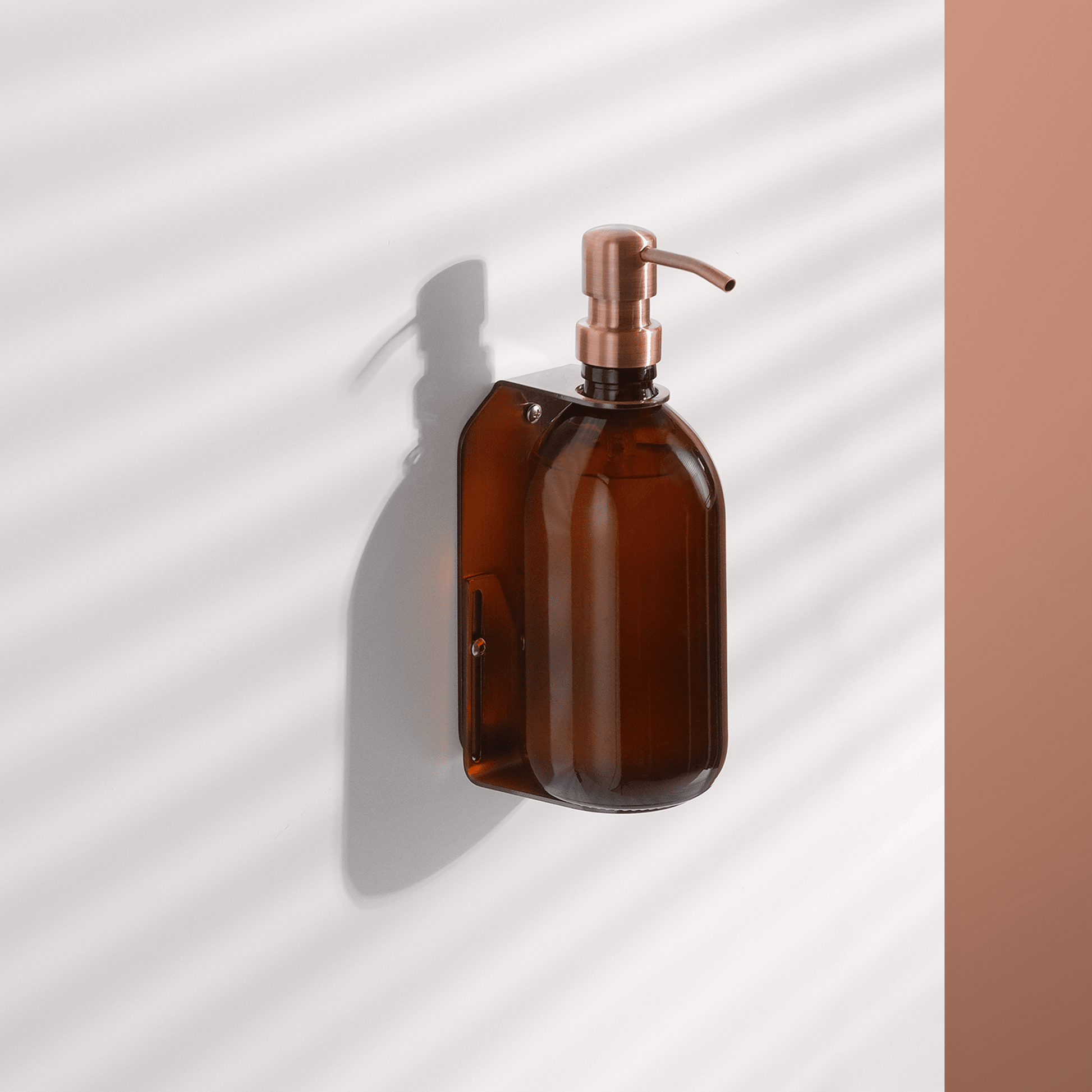 Copper Single Wall Mounted Soap Dispenser - REGN