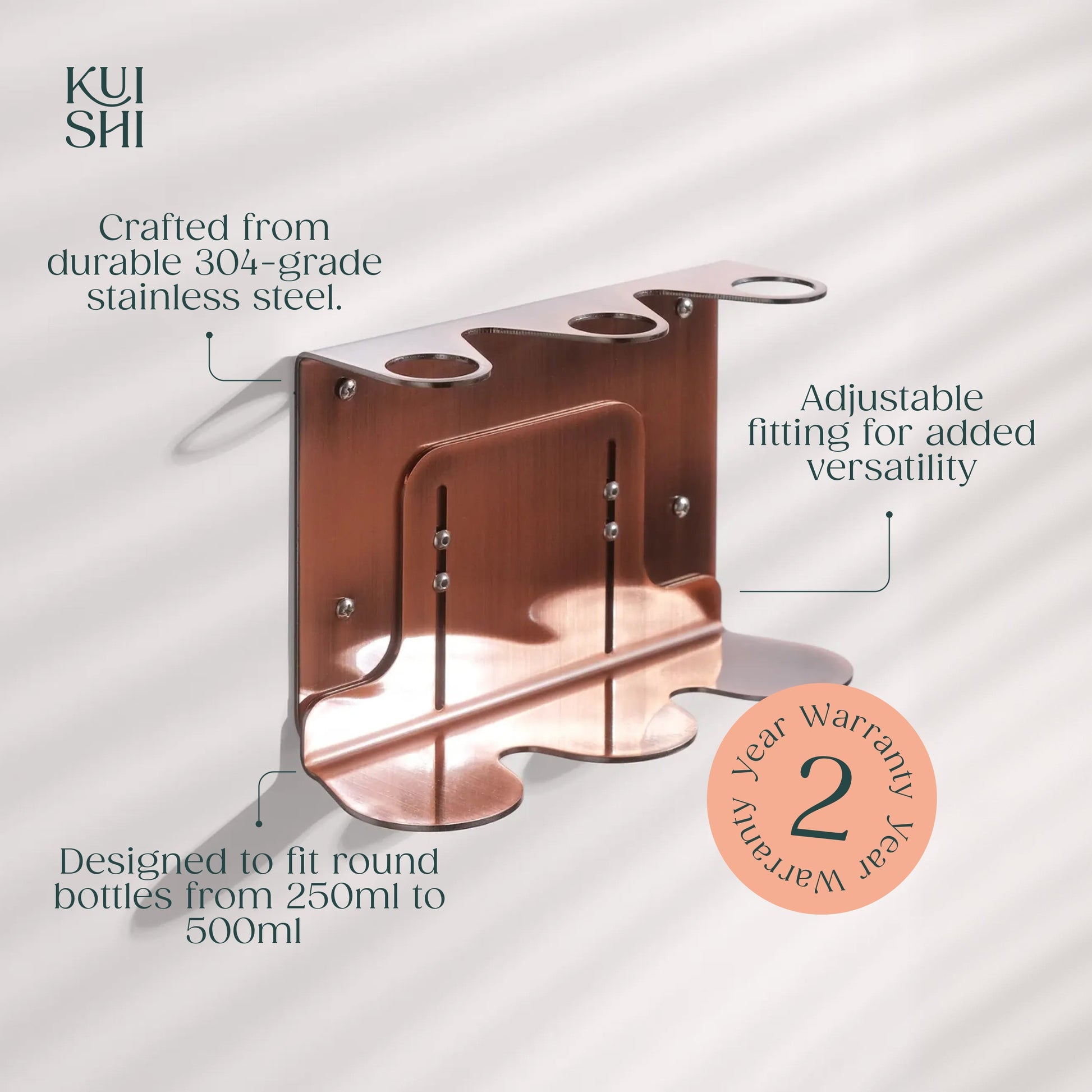 Copper Triple Bottle Holder - REGN
