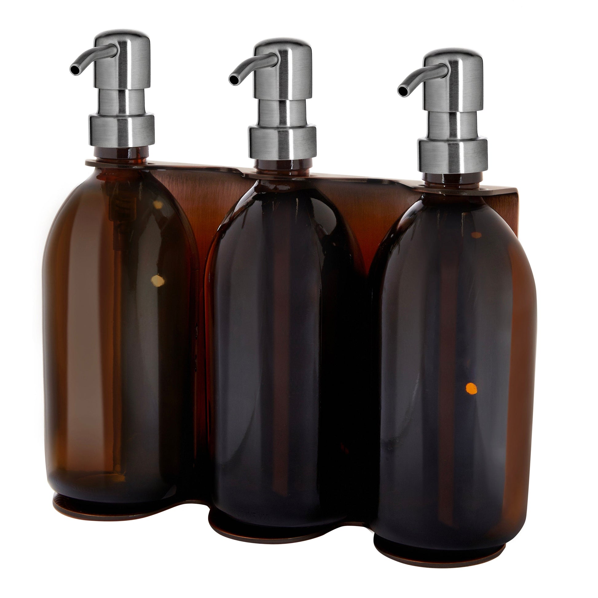 Copper Triple Wall Mounted Soap Dispenser - REGN