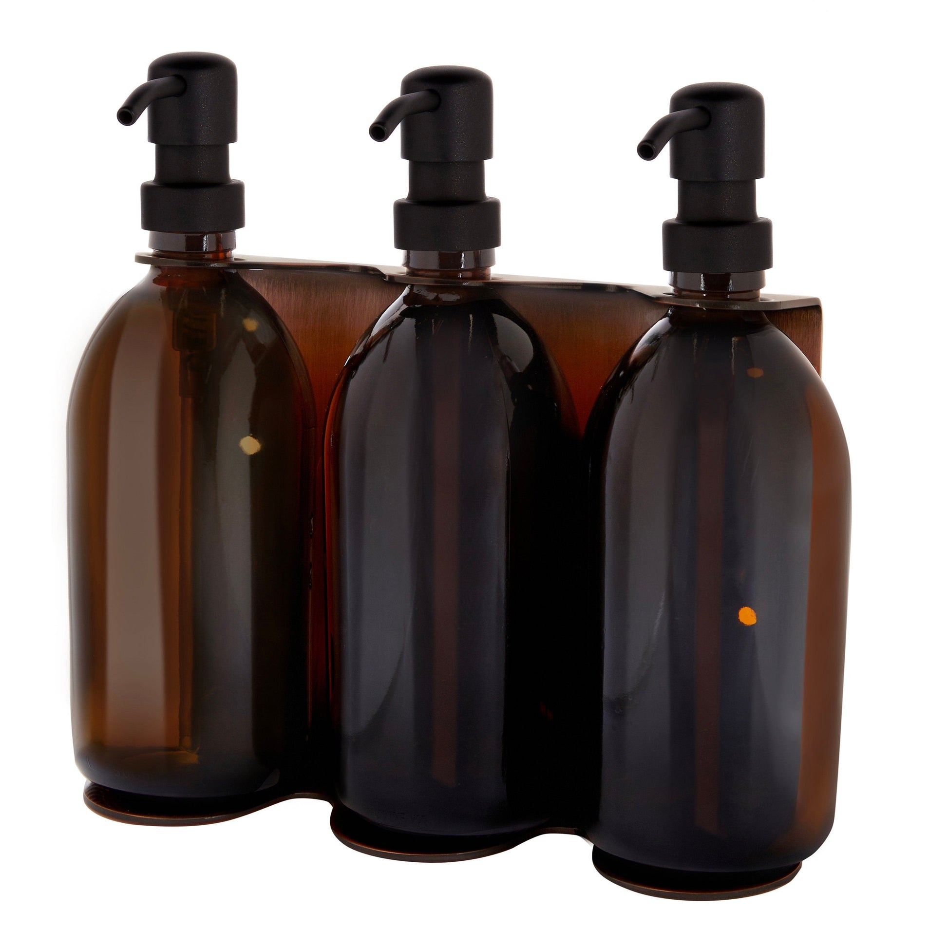 Copper Triple Wall Mounted Soap Dispenser - REGN