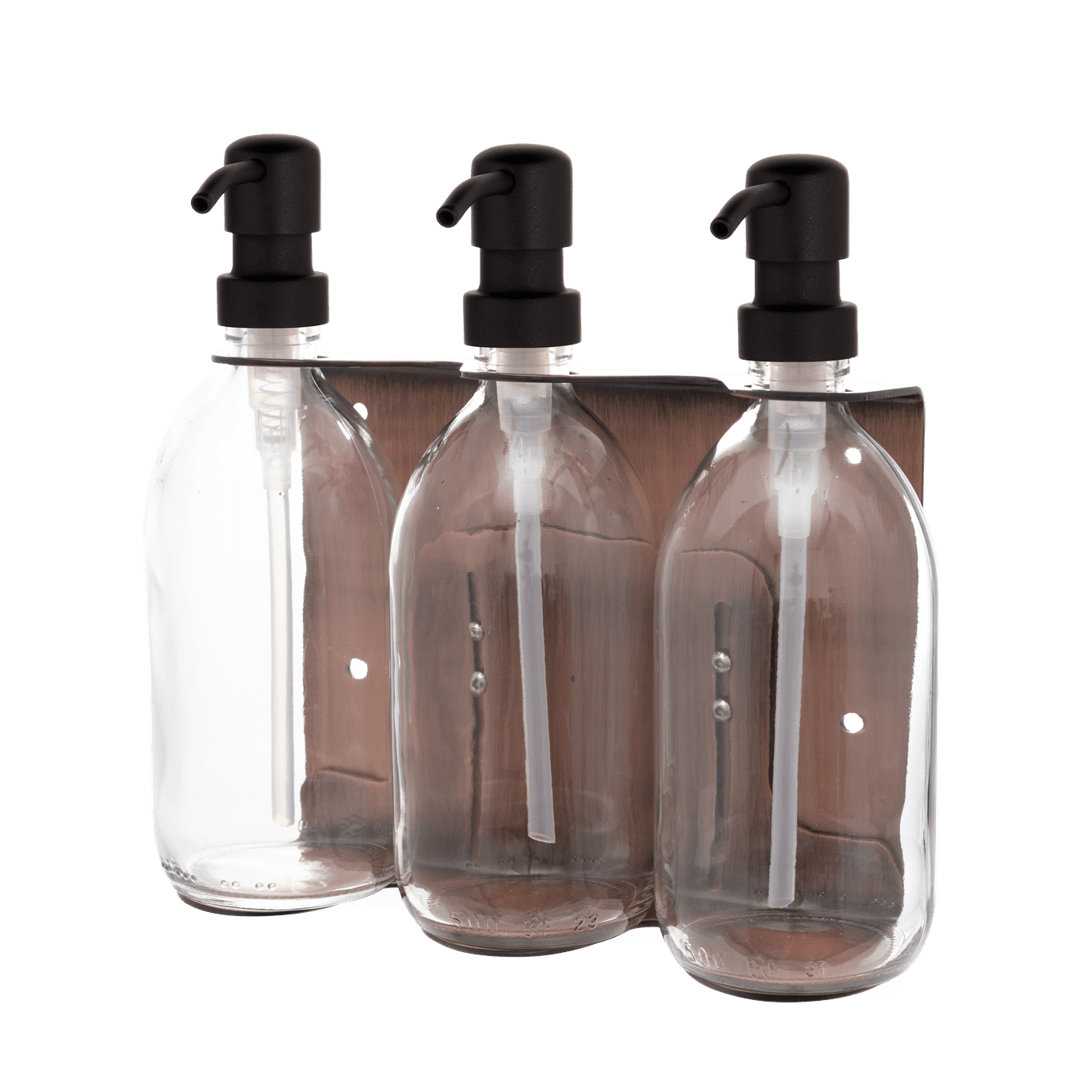 Copper Triple Wall Mounted Soap Dispenser - REGN