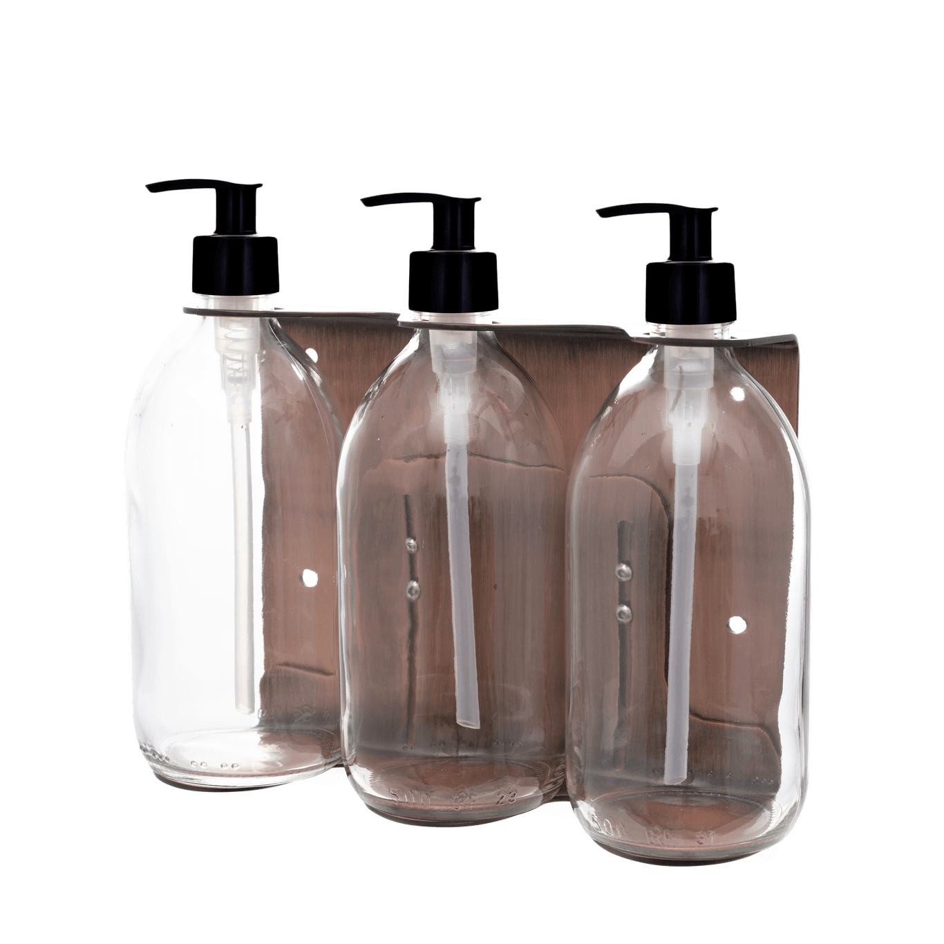 Copper Triple Wall Mounted Soap Dispenser - REGN