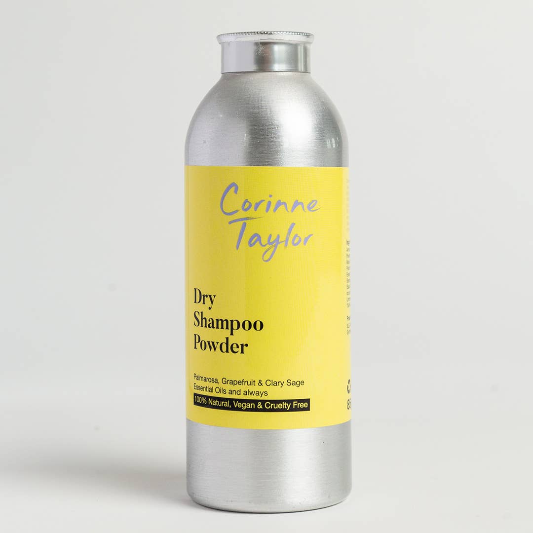 Corinne Taylor Dry Shampoo Powder 85g | 100% Natural Talc-Free Dry Shampoo | Vegan Volumising Hair Powder - REGN
