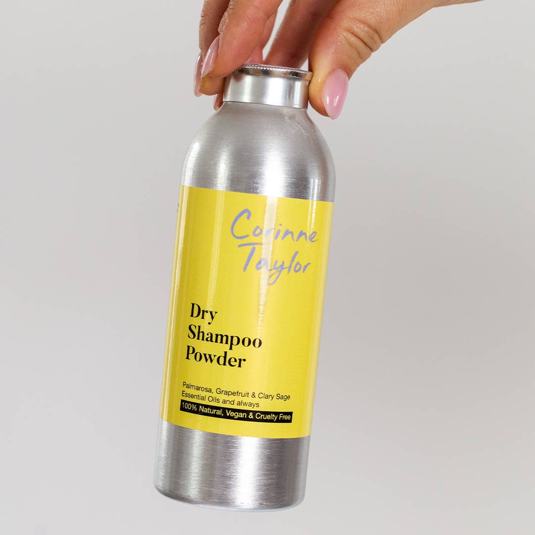 Corinne Taylor Dry Shampoo Powder 85g | 100% Natural Talc-Free Dry Shampoo | Vegan Volumising Hair Powder - REGN