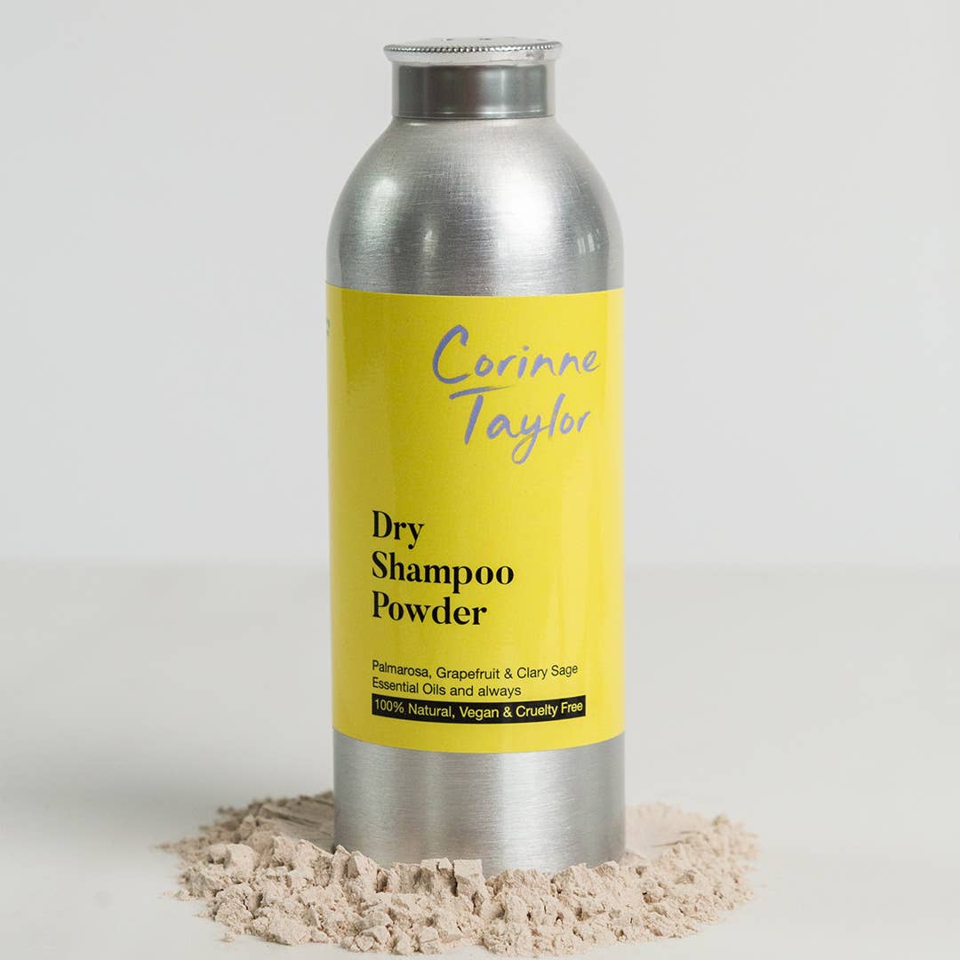 Corinne Taylor Dry Shampoo Powder 85g | 100% Natural Talc-Free Dry Shampoo | Vegan Volumising Hair Powder - REGN