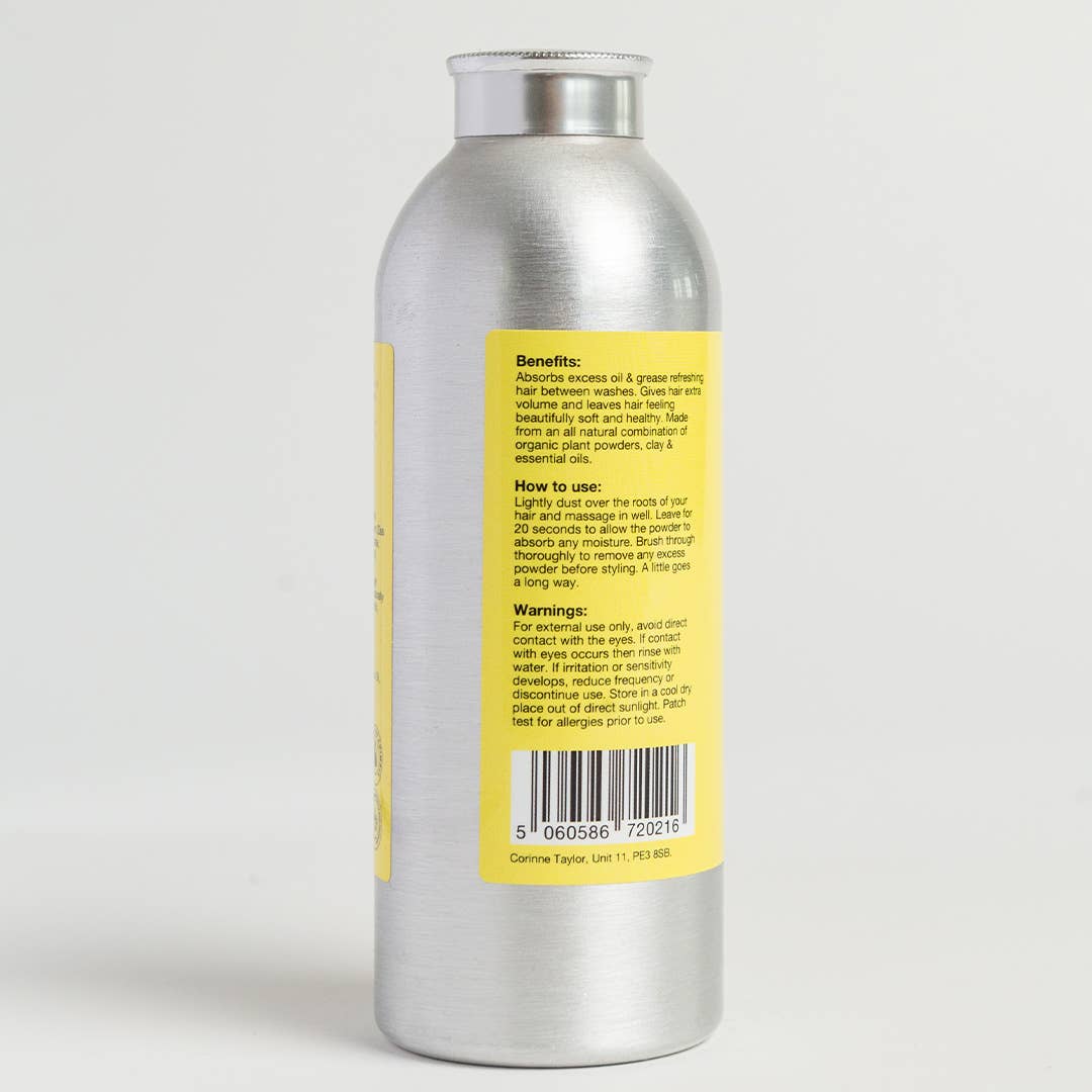 Corinne Taylor Dry Shampoo Powder 85g | 100% Natural Talc-Free Dry Shampoo | Vegan Volumising Hair Powder - REGN