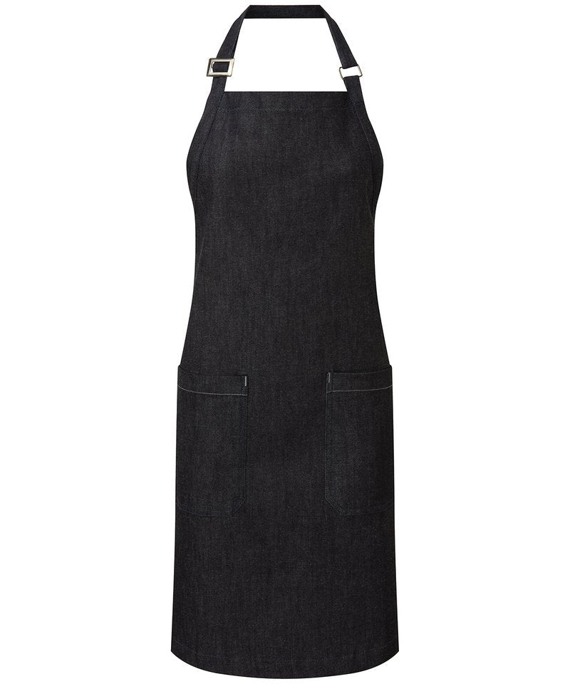 Cotton Denim Bib Apron, Organic And Fairtrade Certified - REGN