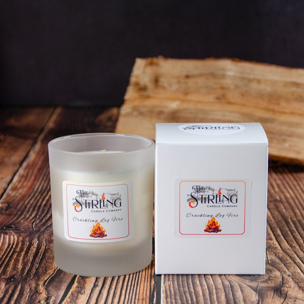 Crackling Log Fire - Medium Candle - REGN
