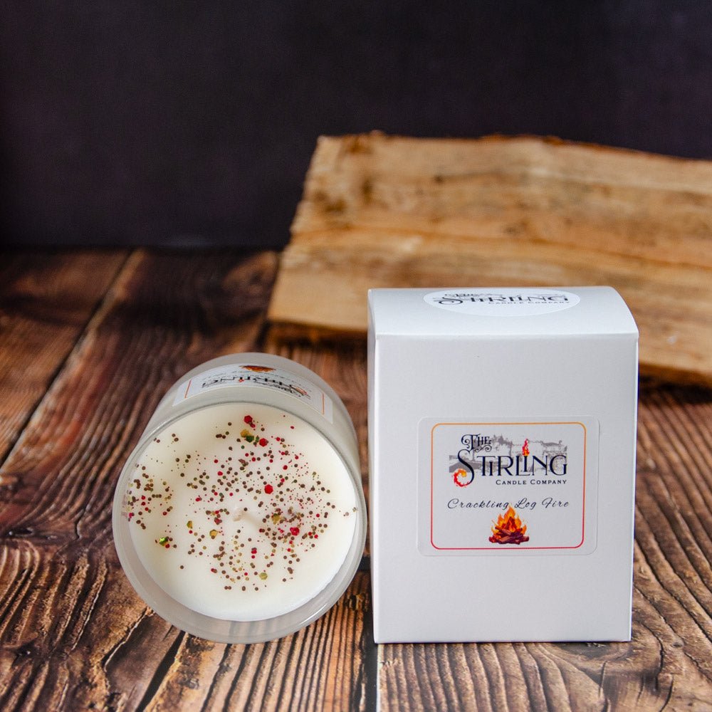 Crackling Log Fire - Medium Candle - REGN
