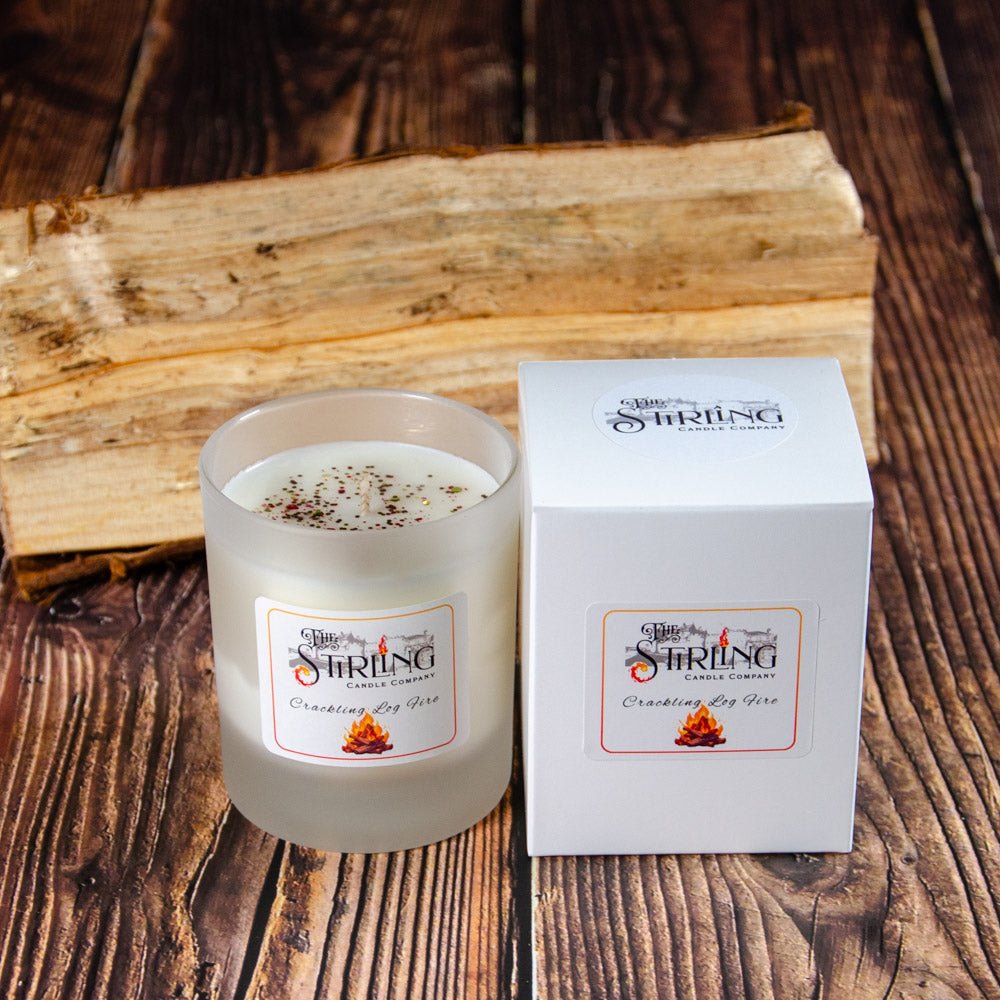 Crackling Log Fire - Medium Candle - REGN