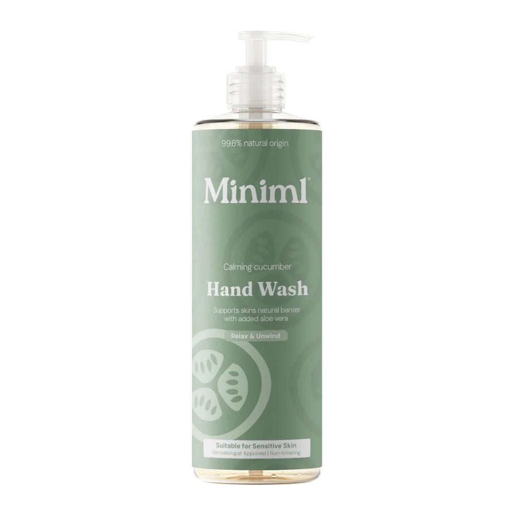 Cucumber & Aloe Hand Soap – 500ml Antibacterial Gel Cleanser - REGN