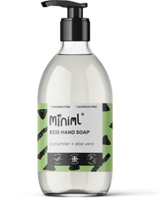 Cucumber & Aloe Hand Soap – 500ml Refillable Glass Bottle - REGN