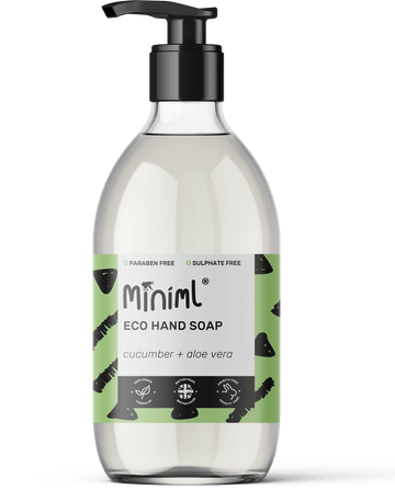 Cucumber & Aloe Hand Soap – 500ml Refillable Glass Bottle - REGN