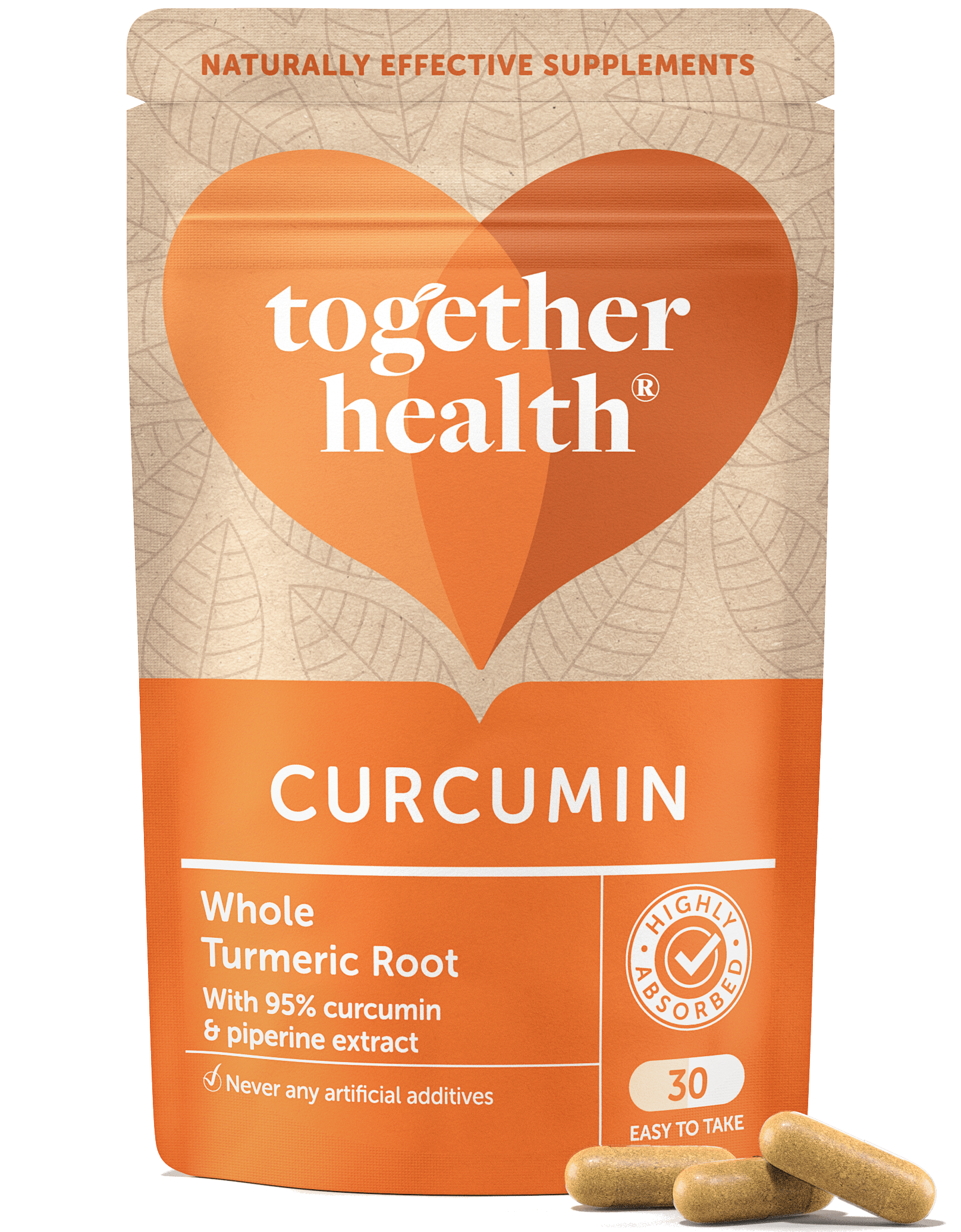 Curcumin – Turmeric Supplement – 30 Capsules - REGN