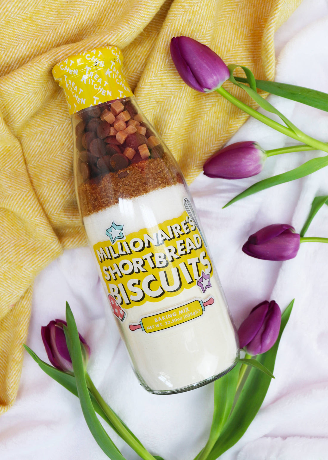 Millionaire Shortbread Biscuit Baking Bottle – 638g