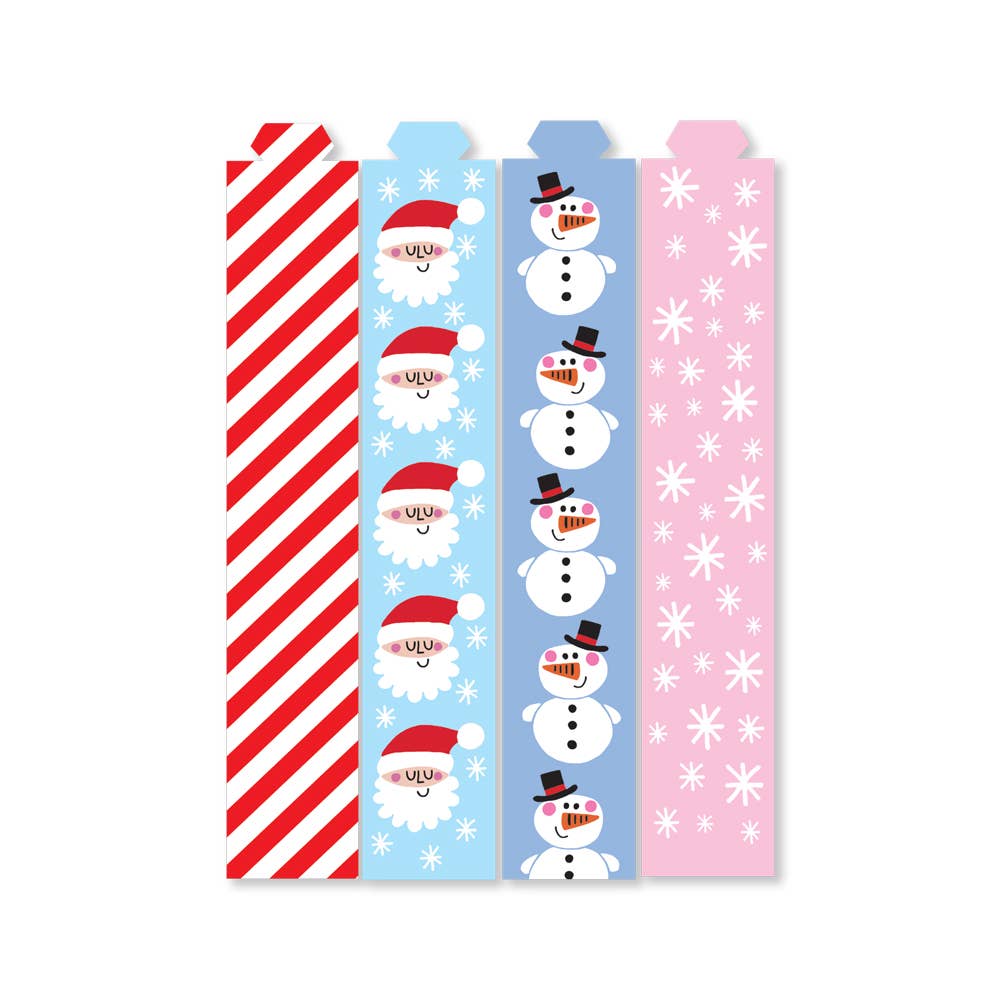 Christmas Paper Chains – Santa & Snowman | 100 Links | Approx. 6 Metres