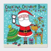 Children’s Christmas Colouring Book – Santa Scene